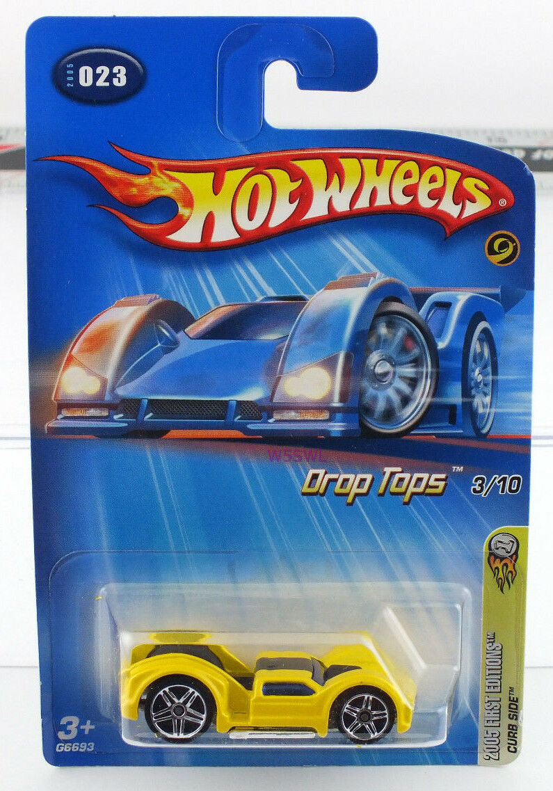 Hot Wheels 2005 First Ed 3/10 Drop Tops Curb Side MINT CAR FROM CASE - Dave's Hobby Shop by W5SWL