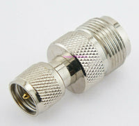 Load image into Gallery viewer, Workman 40-7608 Mini-UHF Male to N Female Coax Connector Adapter - Dave&#39;s Hobby Shop by W5SWL
