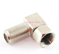 Load image into Gallery viewer, RMS CA-1208 HEAVY DUTY Type F 90 Deg  Right Angle Elbow Male to Female for TV Cable Antenna - Dave's Hobby Shop by W5SWL
