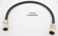 Load image into Gallery viewer, Coleman RG214 Mil-C-17 18" N Male to N Male RF Coaxial Patch Cable Jumper READ - Dave's Hobby Shop by W5SWL

