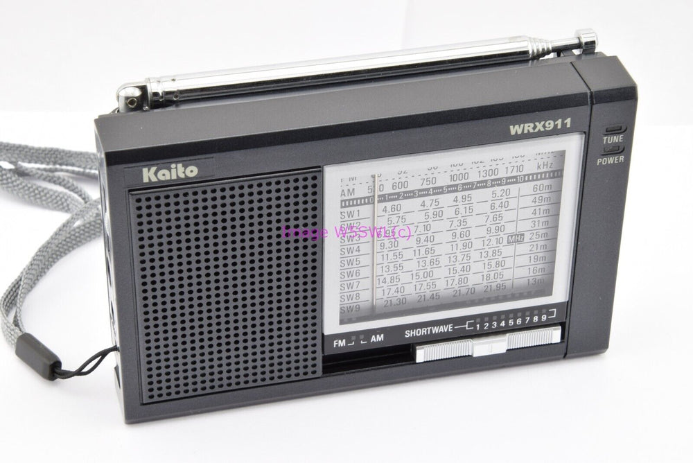Kaito WRX-911 11 Band Hi Sensitivity Analog AM/FM Shortwave Radio Black - Dave's Hobby Shop by W5SWL