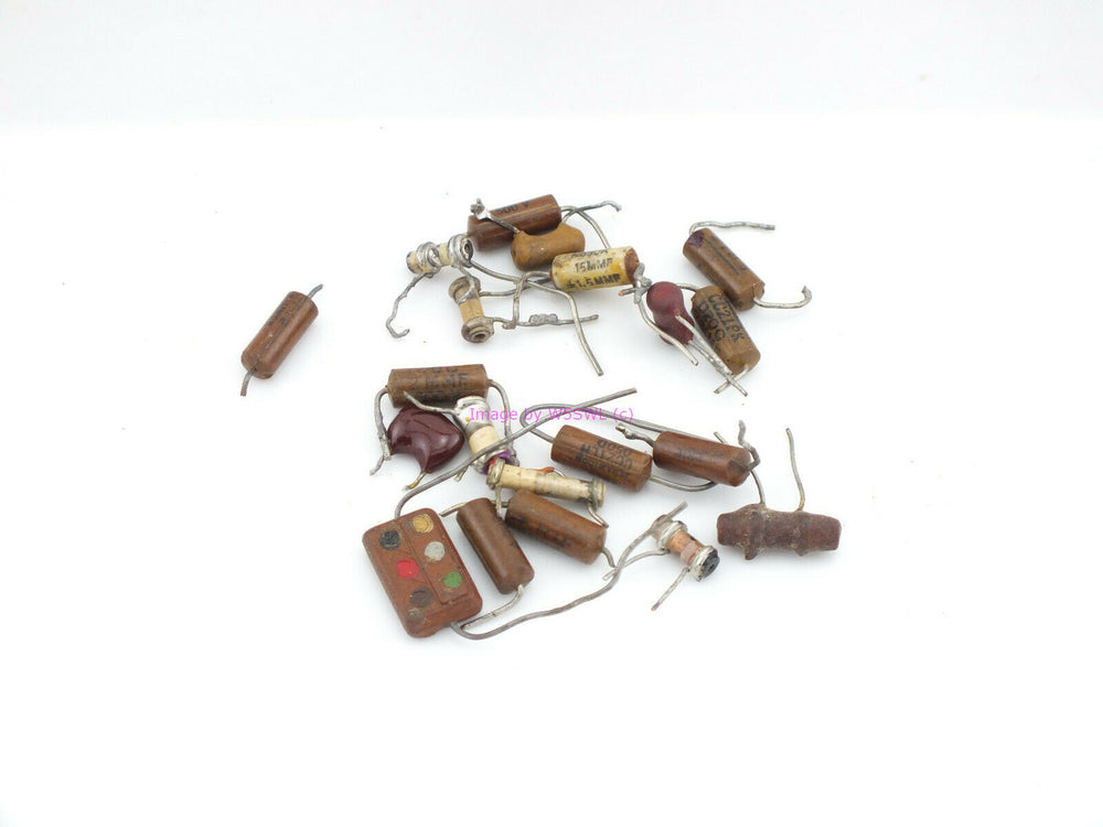 10pF Assorted Caps Capacitors From a Ham Estate LOT (bin45) - Dave's Hobby Shop by W5SWL