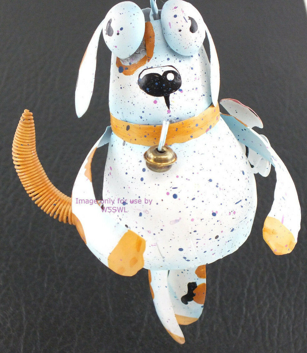 Unique Painted Metal Family Dog Critter Decorative Hanging Room Accent Display - Dave's Hobby Shop by W5SWL