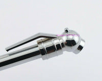 Load image into Gallery viewer, 5-1/2&quot; Tire Gauge 10-100 PSI Angled Foot With Clip and Air Release Nib - Dave&#39;s Hobby Shop by W5SWL
