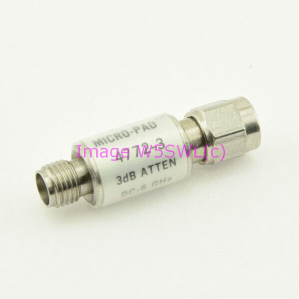 Narda Micro-Pad 4772-3 DC-6GHz 2W 3dB SMA Attenuator (8211) - Dave's Hobby Shop by W5SWL