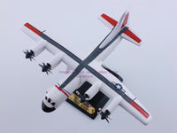 Load image into Gallery viewer, HC-130 Hercules Surveillance Airplane Wood Display Model - New - Dave&#39;s Hobby Shop by W5SWL
