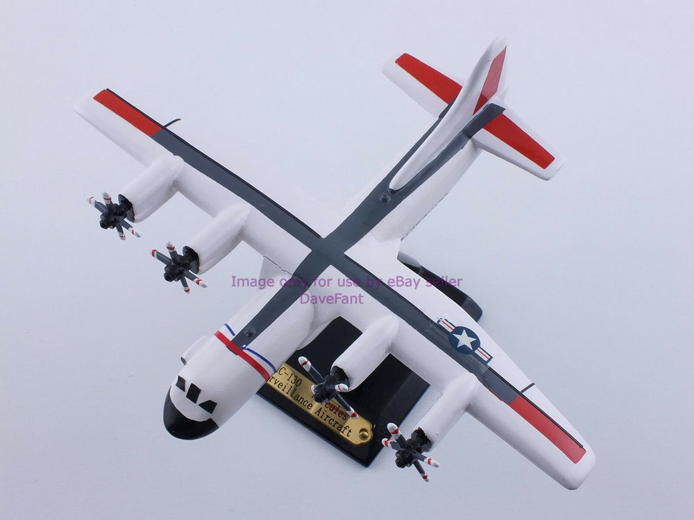 HC-130 Hercules Surveillance Airplane Wood Display Model - New - Dave's Hobby Shop by W5SWL