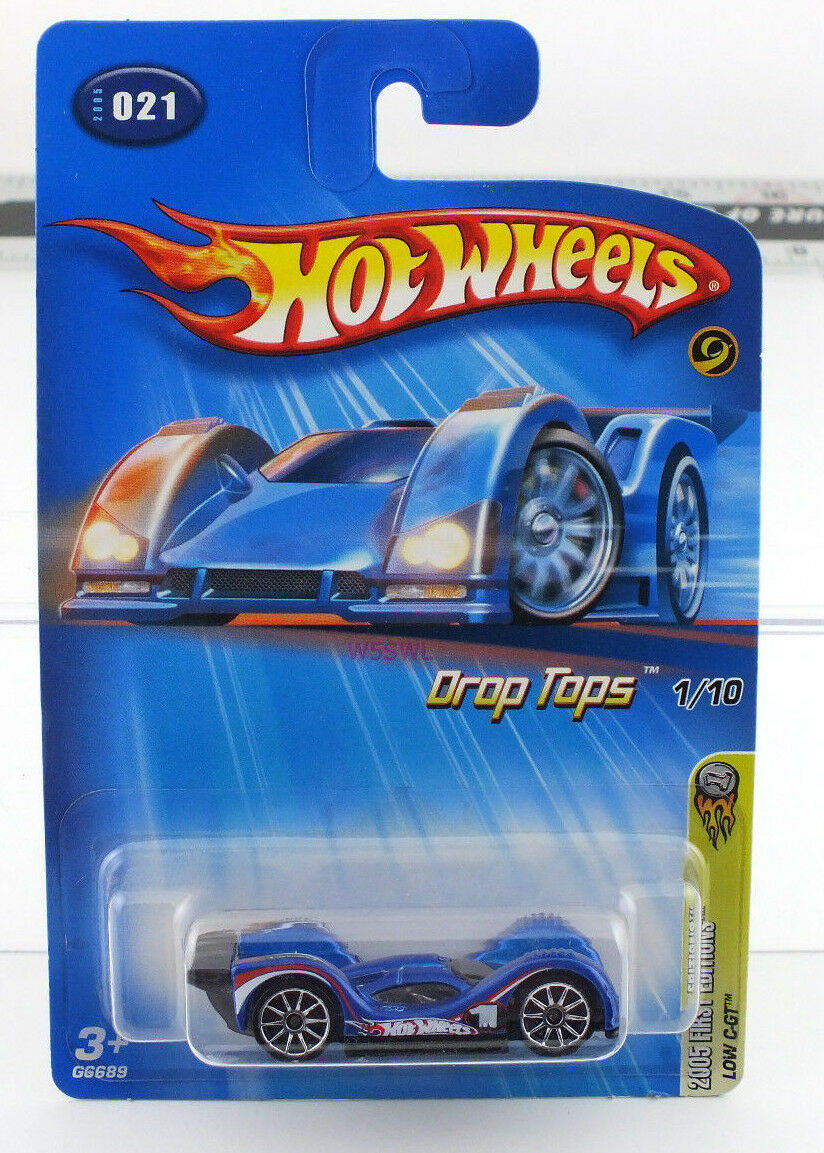 Hot Wheels 2005 First Ed 1/10 Drop Tops LOW C-GT MINT CAR FROM CASE - Dave's Hobby Shop by W5SWL