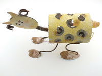 Load image into Gallery viewer, Unique Painted Metal Can Goat LED Lamp Holder - Dave&#39;s Hobby Shop by W5SWL
