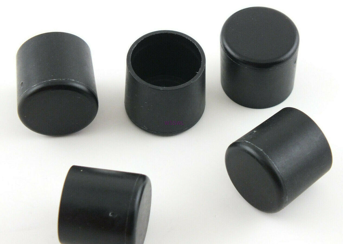 Antenna Tubing Rigid Plastic 5/8" ID Caps Black 19/32" Long 5PK - Dave's Hobby Shop by W5SWL