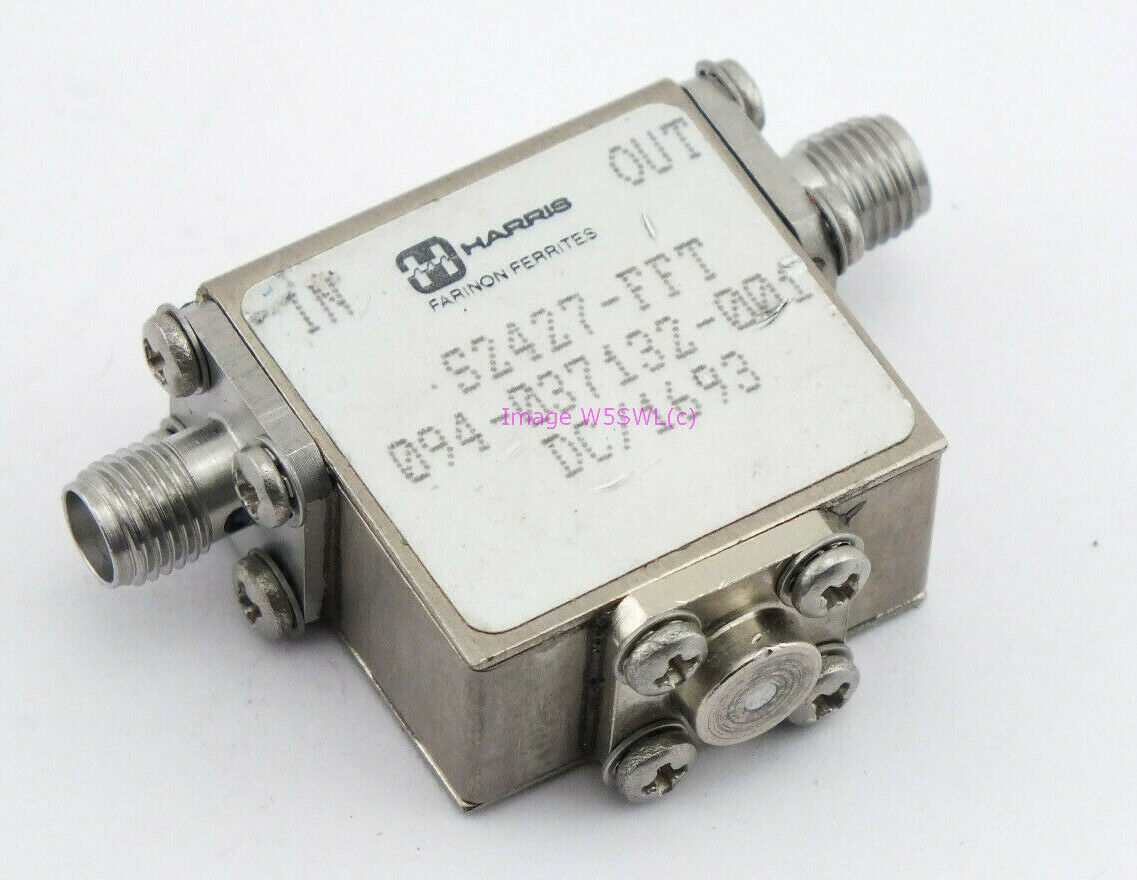 Harris Farinon 2.45-2.7Ghz 20dB Isolator 10Watt (possible HAM WiFi applications) - Dave's Hobby Shop by W5SWL