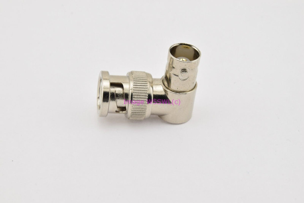 BNC Male to BNC Female Right Angle 90 Deg RF Connector Adapter - Dave's Hobby Shop by W5SWL