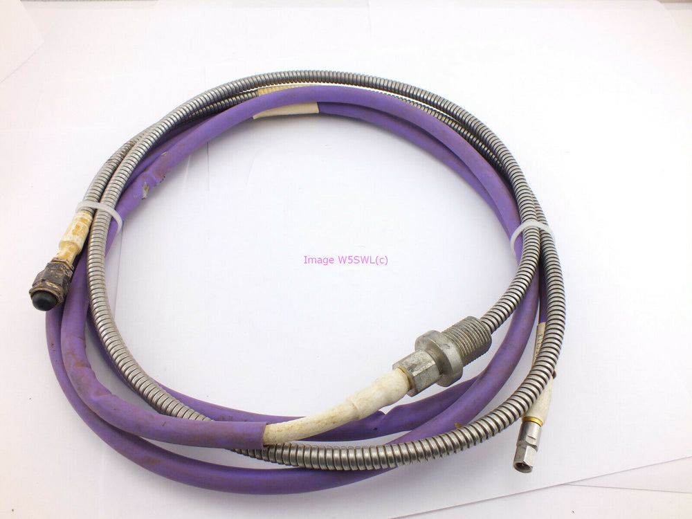 Armored Flex Jacketed TNC Male to SMA Male Coax Patch Cable Jumper (Bin87) - Dave's Hobby Shop by W5SWL