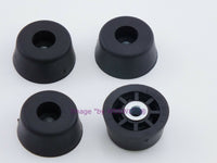 Load image into Gallery viewer, Rubber Feet .437&quot; Tall - Steel Bushing Set of 4 Medium Round - Dave&#39;s Hobby Shop by W5SWL

