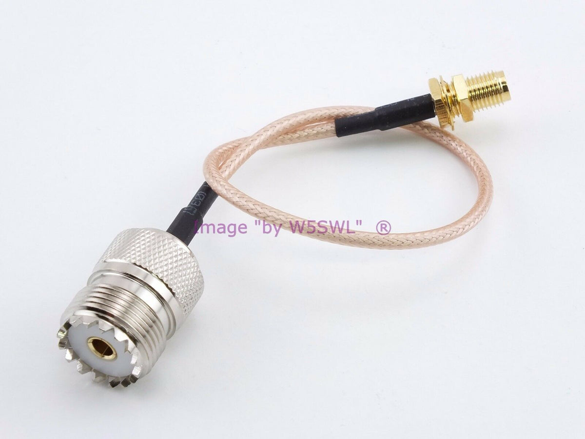 Antenna Cable Wouxun BaoFeng China Walkie Talkie HT 8" RG-316 - Dave's Hobby Shop by W5SWL