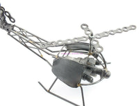 Load image into Gallery viewer, Hand Made Metal Wire Frame Helicopter Collectible Adjustable Position Blades NOS - Dave&#39;s Hobby Shop by W5SWL
