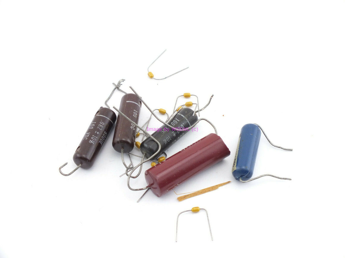 .082 MFD Assorted Caps Capacitors From a Ham Estate LOT (bin16) - Dave's Hobby Shop by W5SWL