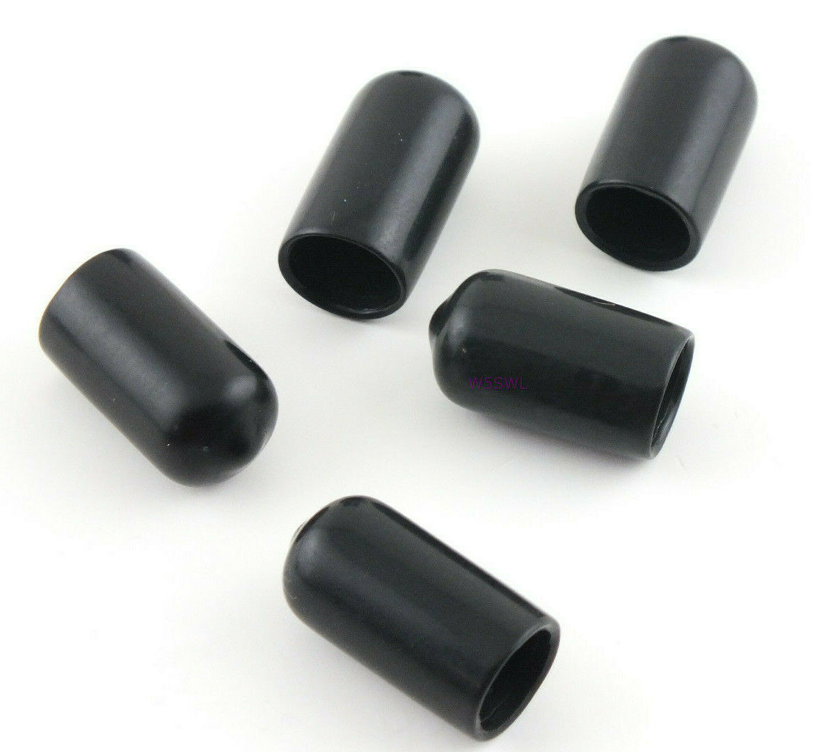 Antenna Tubing Flexible Vinyl 3/8"-7/16" ID Caps Black 3/4" Long 5PK - Dave's Hobby Shop by W5SWL