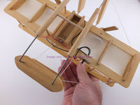 Load image into Gallery viewer, Heartland Mint Wood Kitty Hawk Flyer Powered Motors Dealer Stock New In Box - Dave's Hobby Shop by W5SWL

