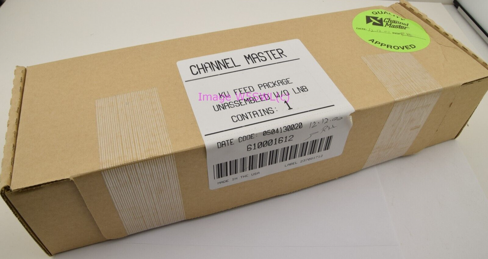 Andrew Channel Master 610-0016-12 KU Linear FTA Feed Horn - Dave's Hobby Shop by W5SWL