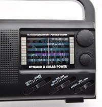 Load image into Gallery viewer, Kaito KA-007 6 Band AM FM TV SW VHF HAM AC/DC Batt Dynamo Solar - Dave's Hobby Shop by W5SWL
