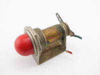 Load image into Gallery viewer, Panel Mount Red Lamp Holder Assembly - Screw On Lens - Fits 1819 Bulb (Bin16) - Dave&#39;s Hobby Shop by W5SWL
