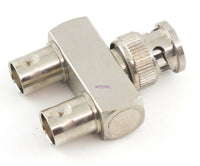 Load image into Gallery viewer, BNC TEE Male to Double Female Inline Design - Perfect For Use With Test Equipmen - Dave&#39;s Hobby Shop by W5SWL
