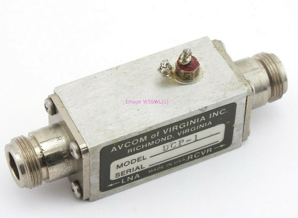 Avcom C-Band Power Insertion Block 3.7 to 4.2 GHz N Female to N Female - Dave's Hobby Shop by W5SWL