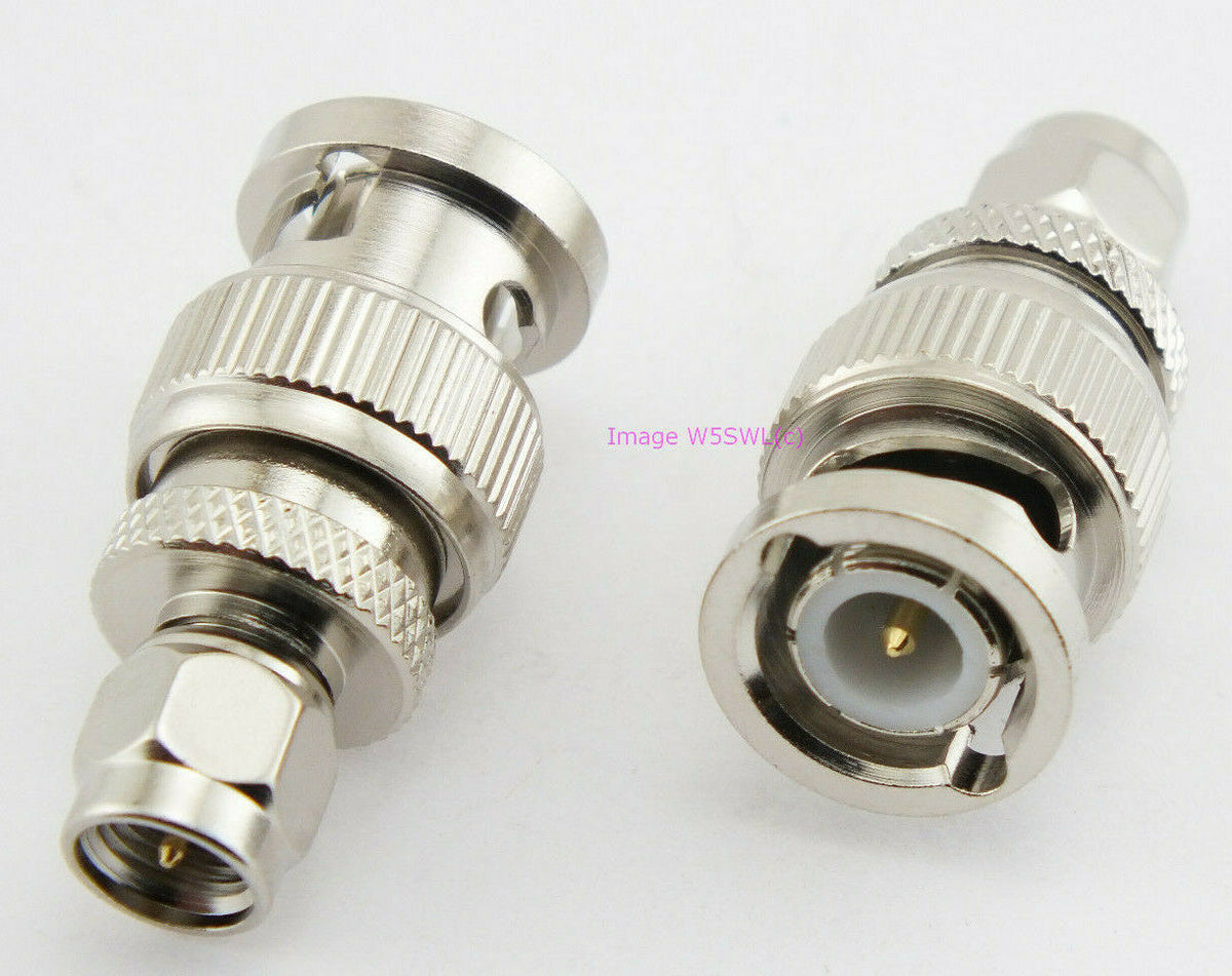 AUTOTEK OPEK BNC Male to SMA Male Coax Connector Adapter - Dave's Hobby Shop by W5SWL