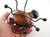 Load image into Gallery viewer, Unique Painted Metal Lady Bug Decorative Room Accent Display NEW - Dave&#39;s Hobby Shop by W5SWL
