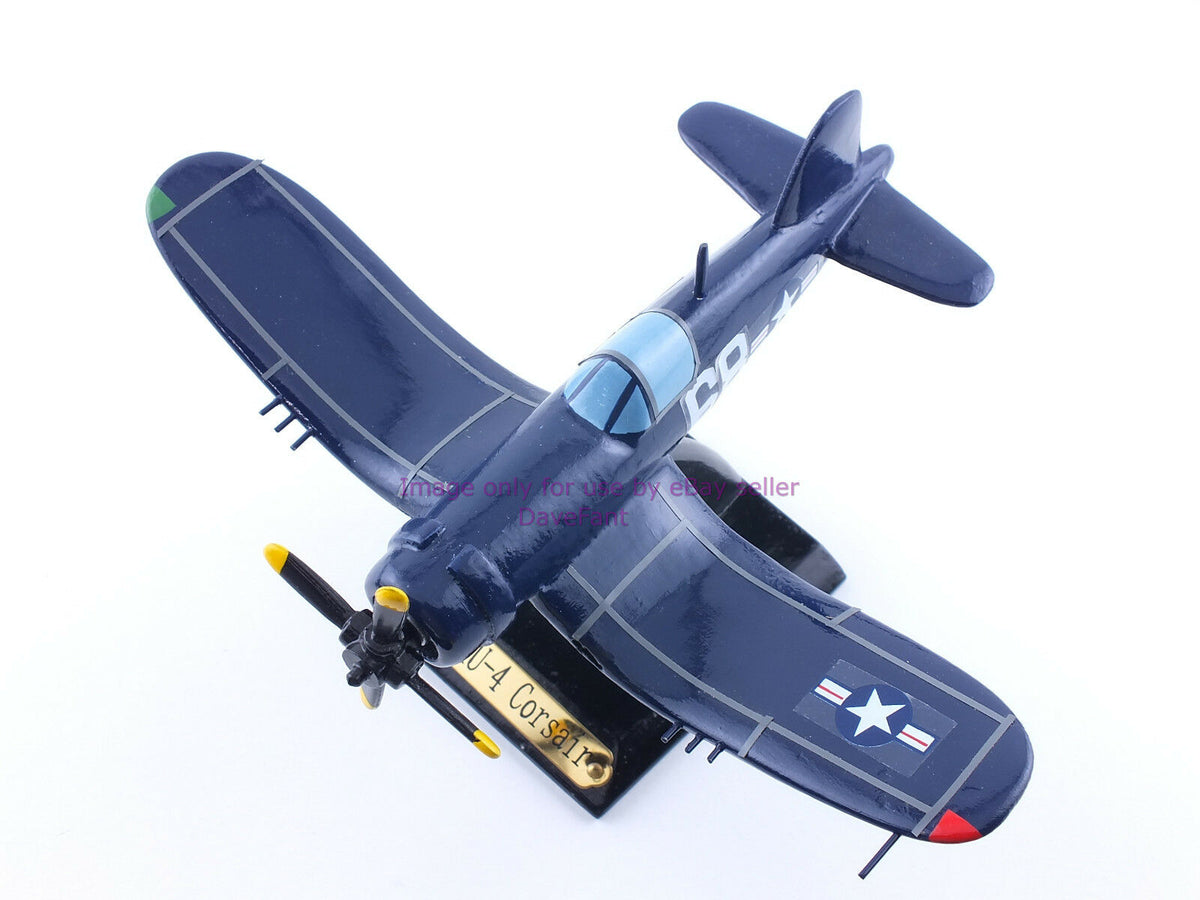 F4U-4 Corsair Airplane Wood Display Model - New - Dave's Hobby Shop by W5SWL