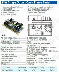 Load image into Gallery viewer, 5 Volt 5 Amp 5% DC Power Supply - Dave's Hobby Shop by W5SWL
