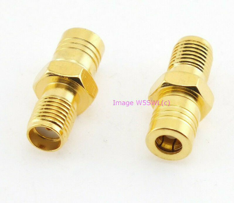 W5SWL Brand SMA Female to SMB Plug Coax Connector Adapter - Dave's Hobby Shop by W5SWL