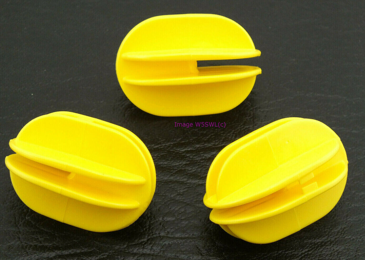 Dipole Insulators HIGH VISIBILITY 3 pcs Light Weight Field Day - Dave's Hobby Shop by W5SWL