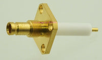 Load image into Gallery viewer, Din 1.0/2.3 Straight Flanged Jack Connector DC-10 GHz Amphenol - Dave&#39;s Hobby Shop by W5SWL
