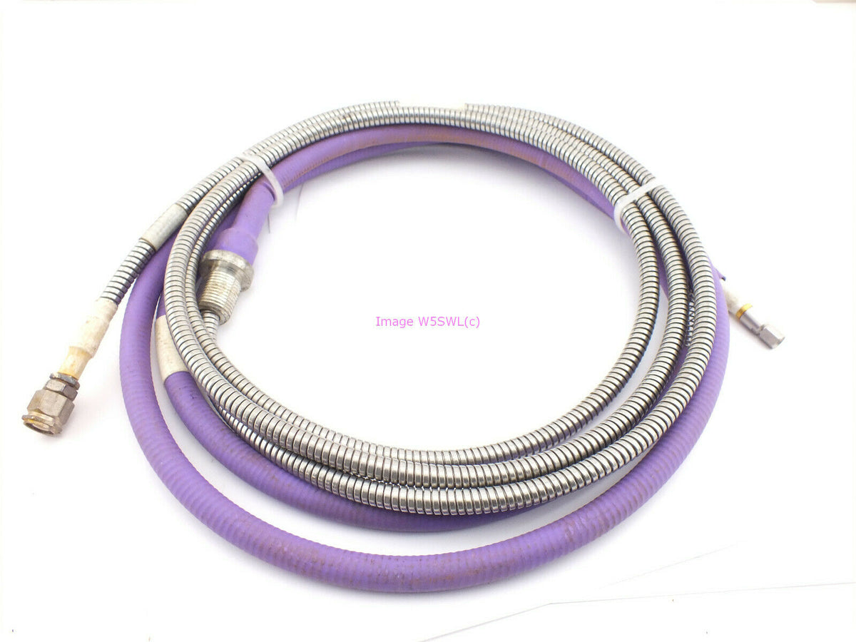 Armored Flex Jacketed TNC Male to SMA Male Coax Patch Cable Jumper (Bin97) - Dave's Hobby Shop by W5SWL