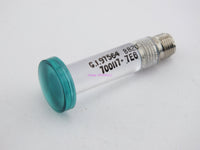 Load image into Gallery viewer, Panel Mount Turquoise (Green) Lens Light Tube  - Ham Project Building - Dave&#39;s Hobby Shop by W5SWL
