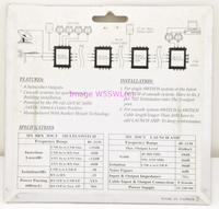 Load image into Gallery viewer, Precision (Microyal) Digital Multi-Switch 3x8x3 (3 In - 8 Receivers - 3 Out) NOS - Dave&#39;s Hobby Shop by W5SWL
