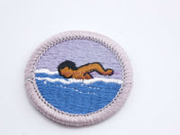 Load image into Gallery viewer, Boy Scout Of American Swimming Merit Badge Unused in Excellent Shape - Dave&#39;s Hobby Shop by W5SWL
