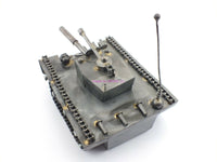 Load image into Gallery viewer, Hand Made Metal 2 Barrel Armoured Tank (bin2) - Dave&#39;s Hobby Shop by W5SWL
