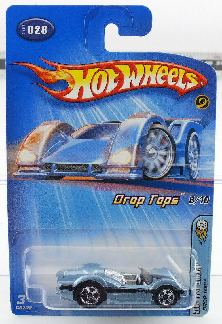 Hot Wheels 2005 First Editions 8/10 Drop Tops Drop Top MINT CAR FROM CASE - Dave's Hobby Shop by W5SWL