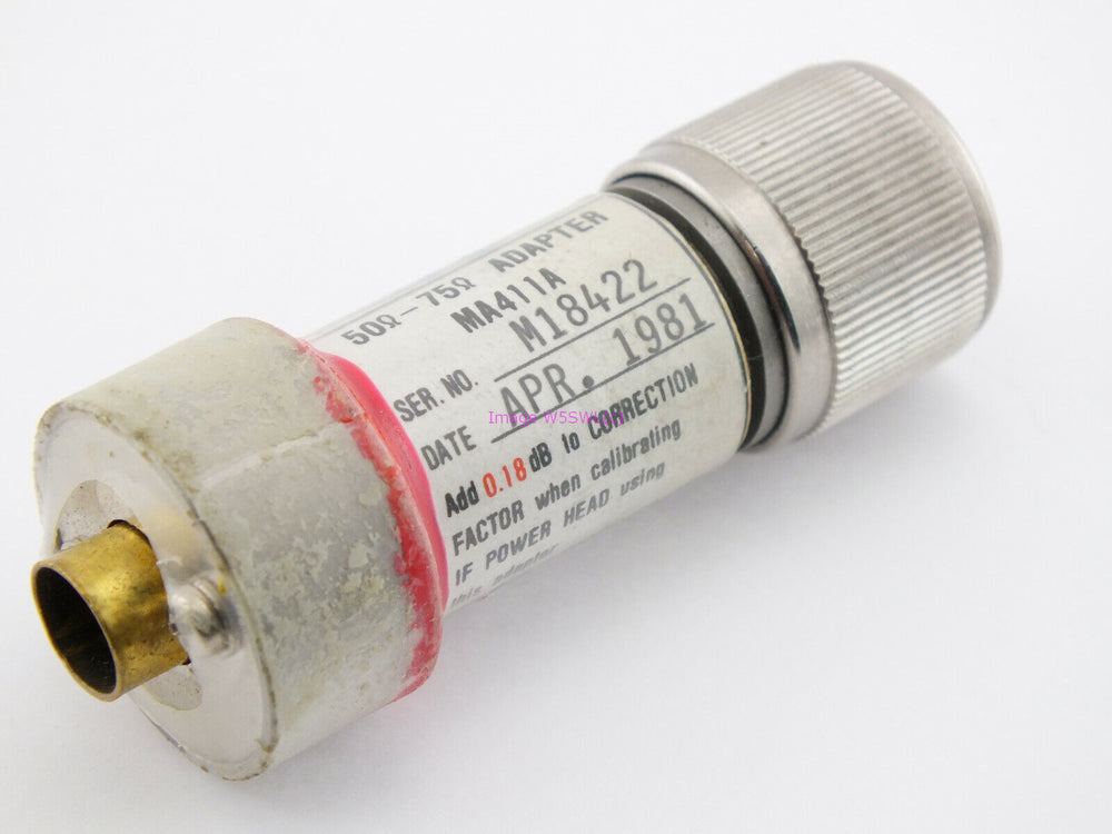 Anritsu MA411A 50 Ohm to 75 Ohm Adapter - Dave's Hobby Shop by W5SWL