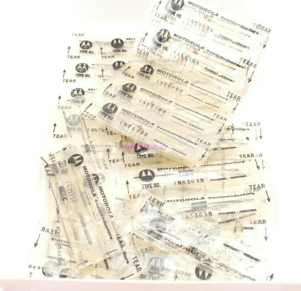 Motorola Diode Lot 1N4746A 4742 4747 4750 5363 5540 From a Ham Estate - Dave's Hobby Shop by W5SWL