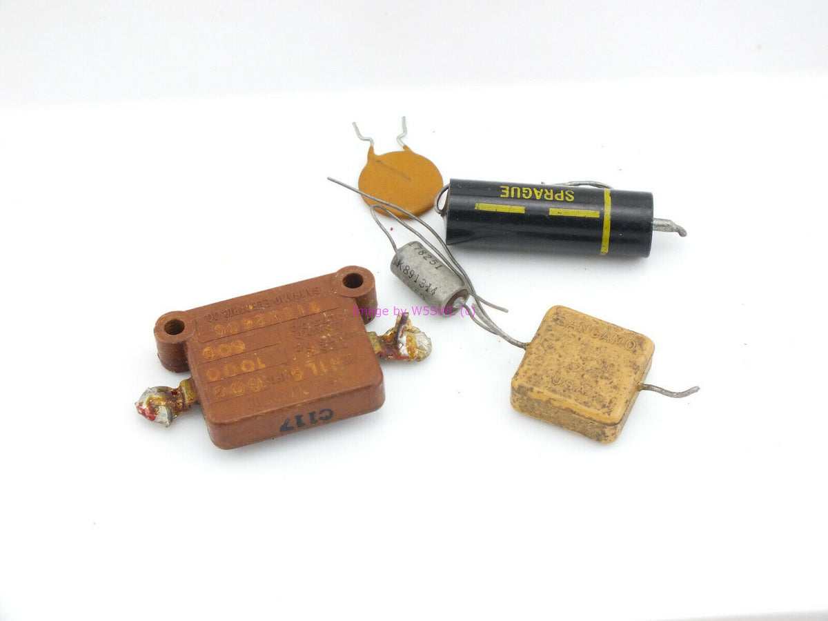 .006 MFD Assorted Caps Capacitors From a Ham Estate LOT (bin27) - Dave's Hobby Shop by W5SWL
