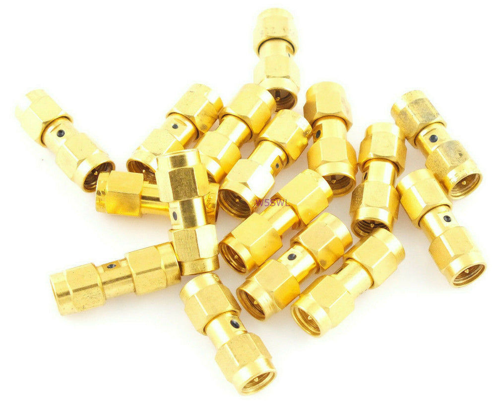 SMA Male to SMA Male Gold Plated - Dave's Hobby Shop by W5SWL
