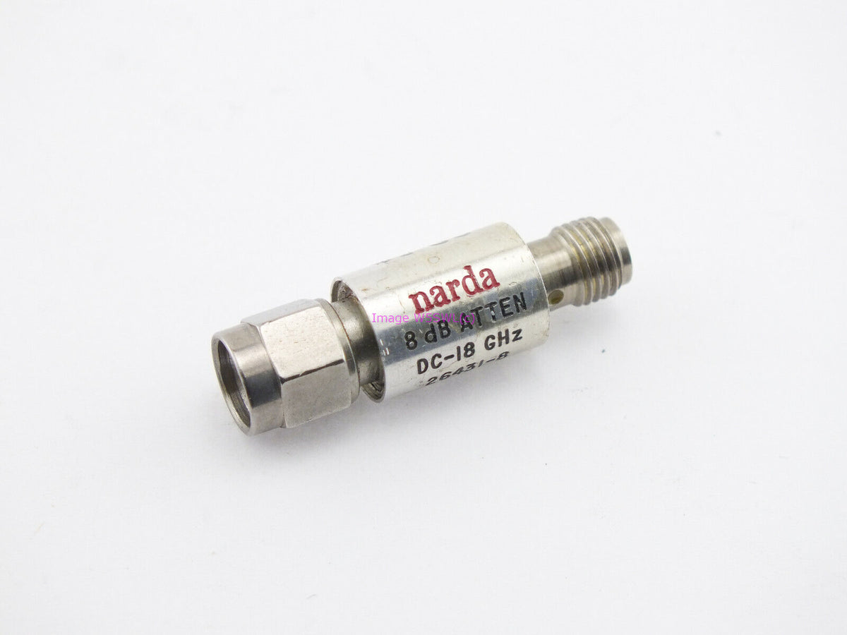 Narda SMA Attenuator 8dB 2W DC-18GHz (bin01007) - Dave's Hobby Shop by W5SWL