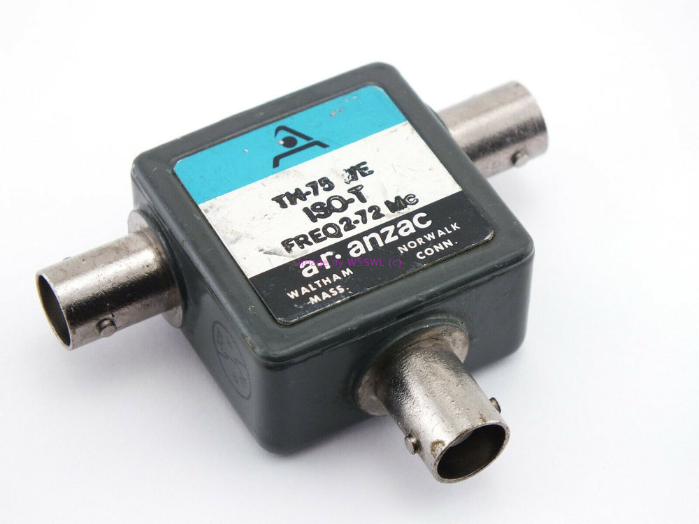 Anzac ISO-T 2-72 MHz - Dave's Hobby Shop by W5SWL