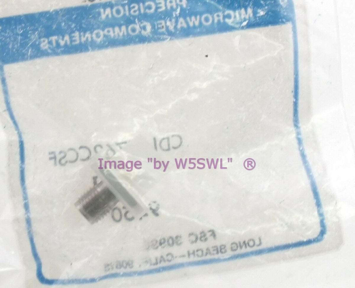 SMA Coax Connector 2 Hole Flange Female Jack CDI - Dave's Hobby Shop by W5SWL