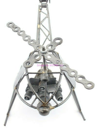 Load image into Gallery viewer, Hand Made Metal Wire Frame Helicopter Collectible Adjustable Position Blades NOS - Dave&#39;s Hobby Shop by W5SWL
