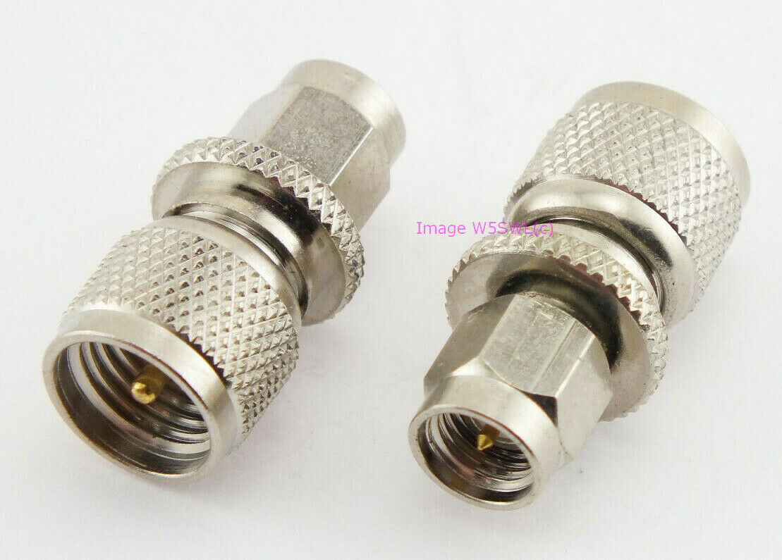 Workman 40-7821 SMA Male to Mini-UHF Male Coax Connector Adapter - Dave's Hobby Shop by W5SWL